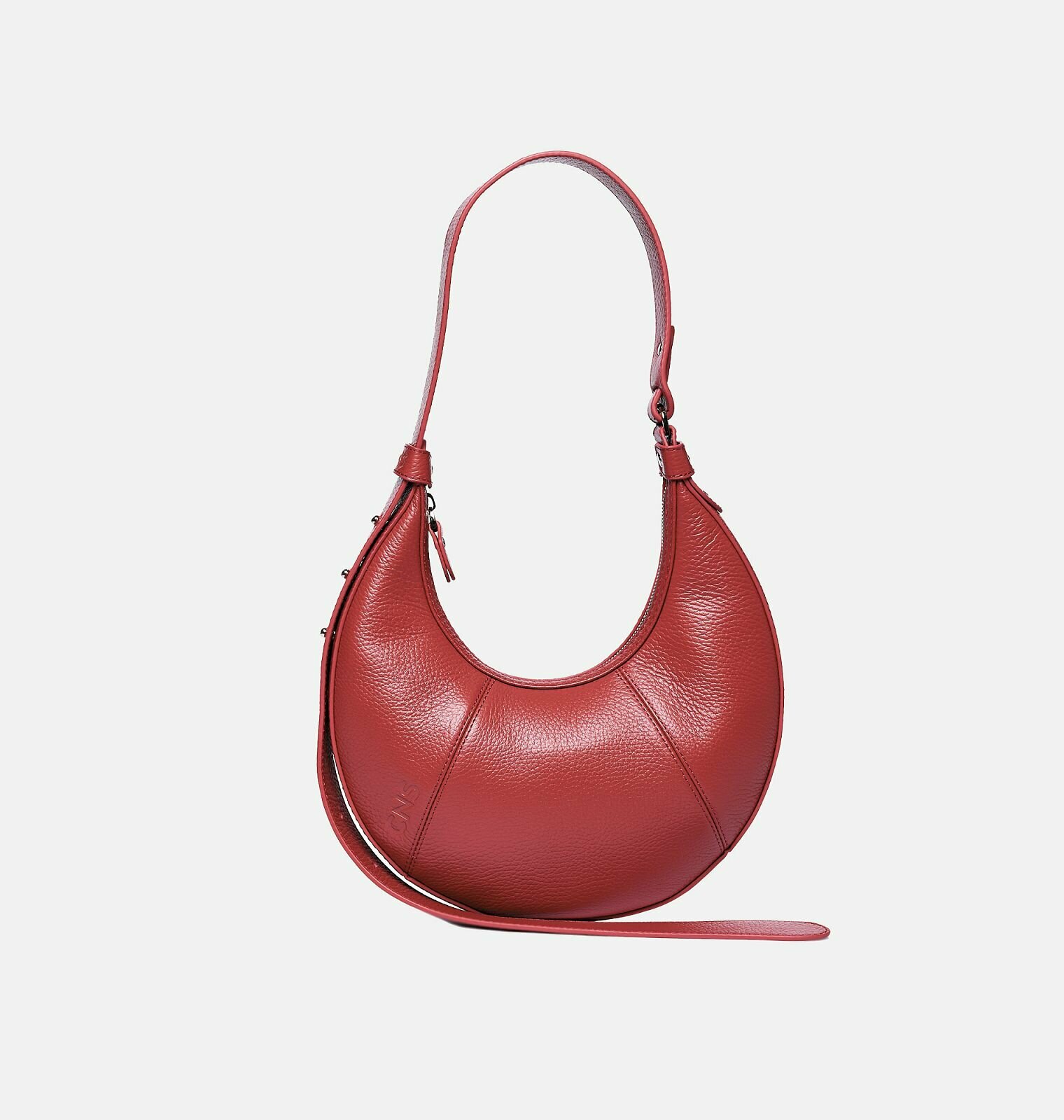 Сумка CNS - COINED IN STONE UNE FEMME mini cranberry