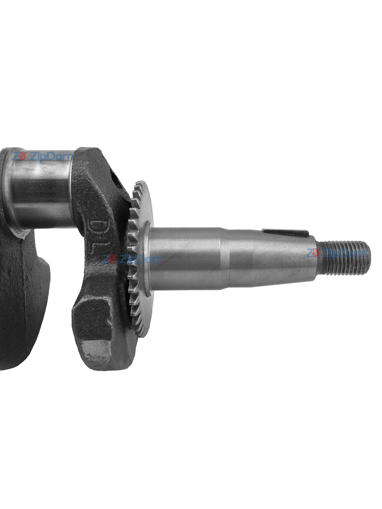 Коленчатый вал (коленвал) подходит для двигателей 168F O-type (мотопомпа) — фото 1