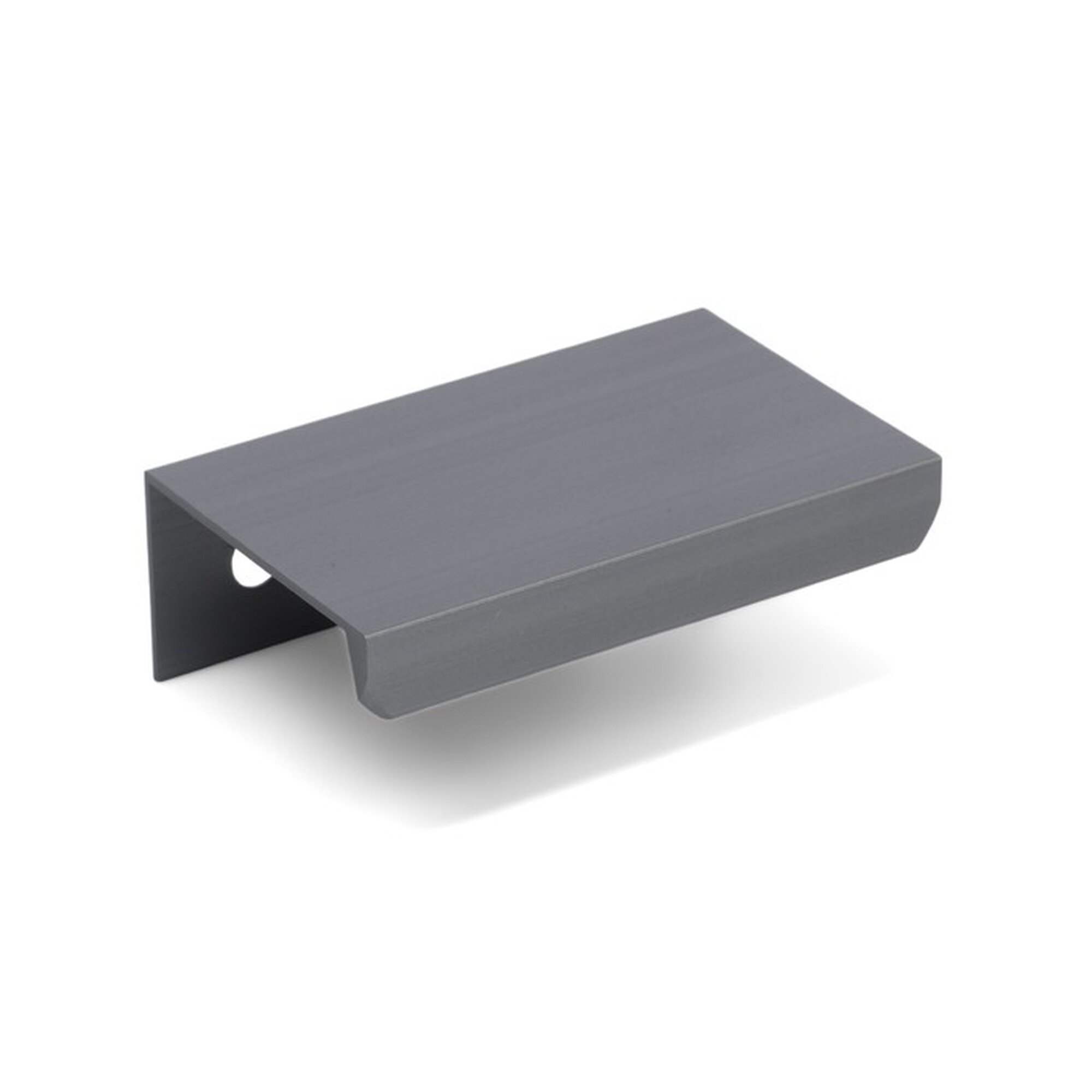 Мебельная ручка CAPPIO Графит металл Г-образная L=50 мм м/о 32 мм цвет графит