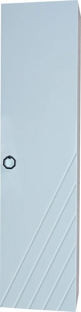 Шкаф-пенал для ванной Bellezza Альба 30 см белый подвесной