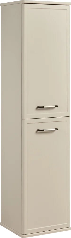 Шкаф-пенал для ванной AQUATON Нео Классика 35 35 см бежевый в стиле ретро подвесной