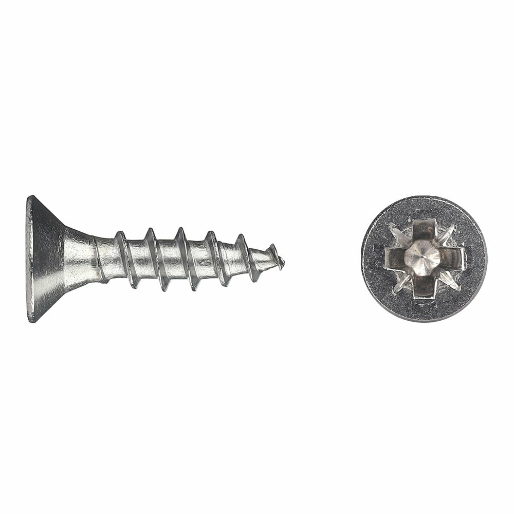 Шурупы универсальные нержавеющая сталь FIXBERG 40x16 мм 15 шт