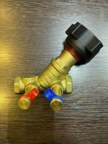 Изображение товара Клапан балансировочный ручной 1/2 STAD BY-2-15 без дренажа