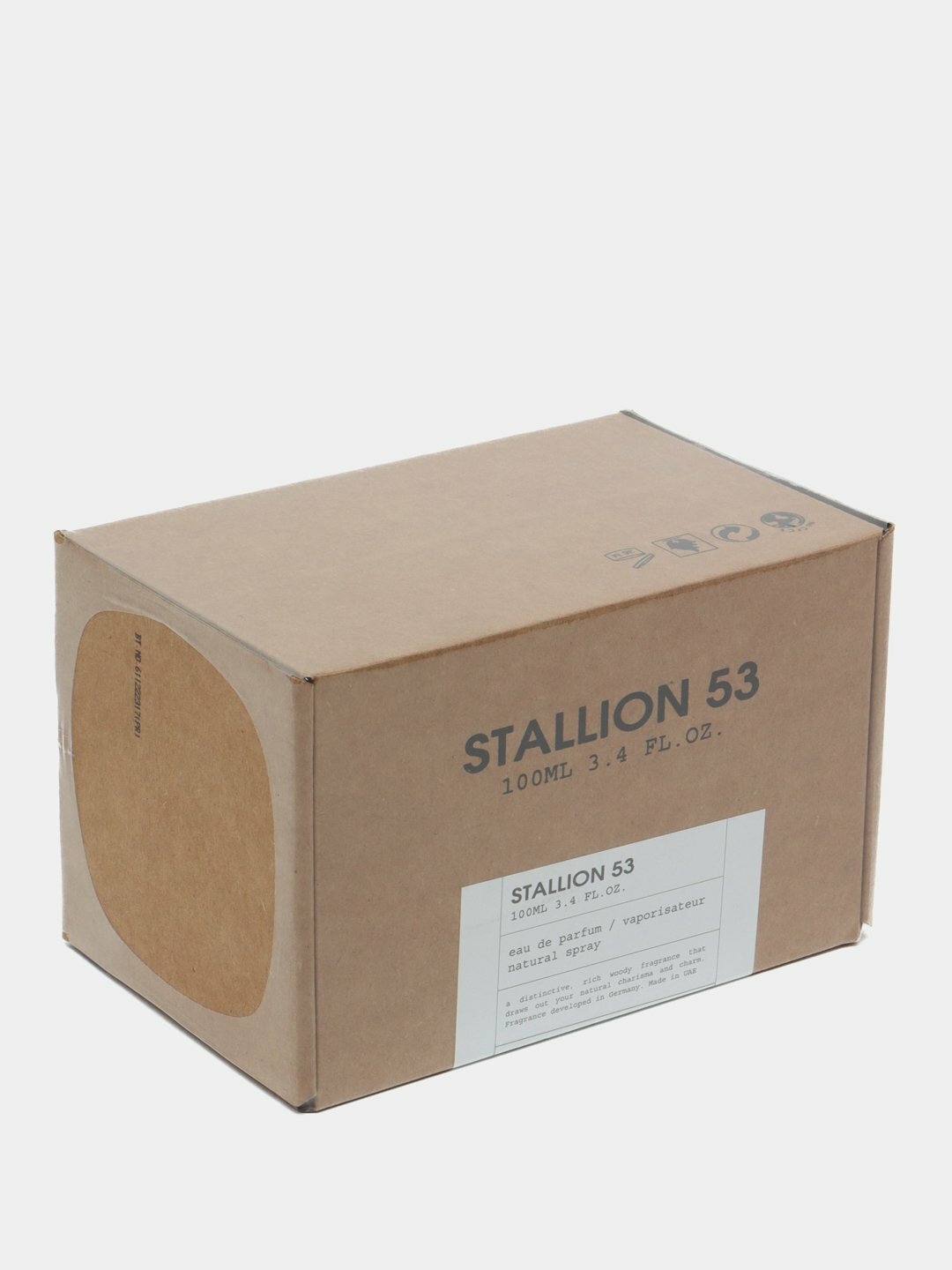 Парфюмерная вода STALLION 53 - аналог Santal - 33 унисекс, восточный пряный аромат, 100ml