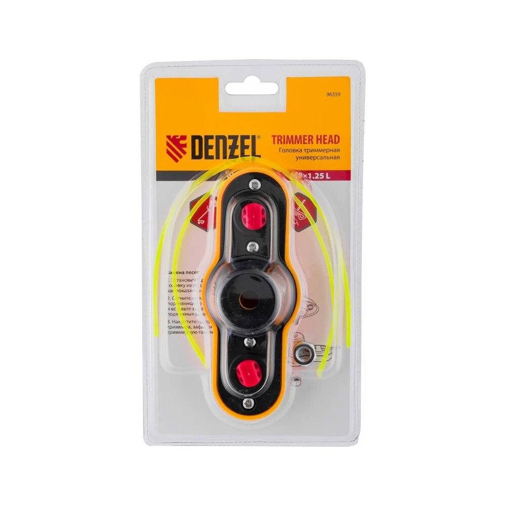 Denzel Головка триммерная универсальная гайка М8х125 левая 96359