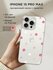 Чехол на Apple iPhone 15 Pro Max / Айфон 15 Про Макс с принтом "Цветочная нежнос...