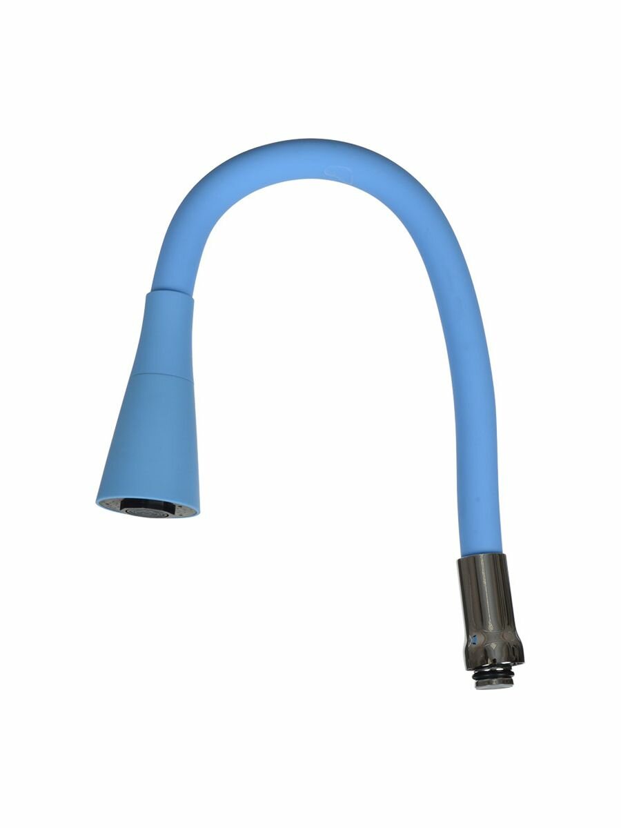 Melodia Della Vita Излив гибкий с лейкой "колокольчик" голубой 49см MELODIA MKP20905E