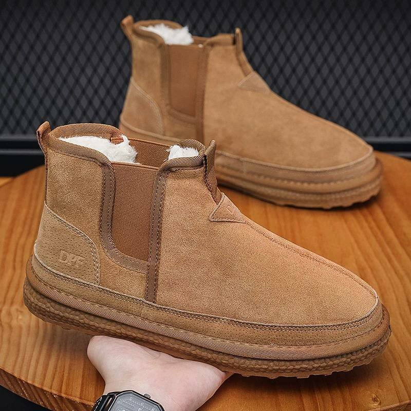 Угги зимние, полуклассические сапоги, теплые с мехом