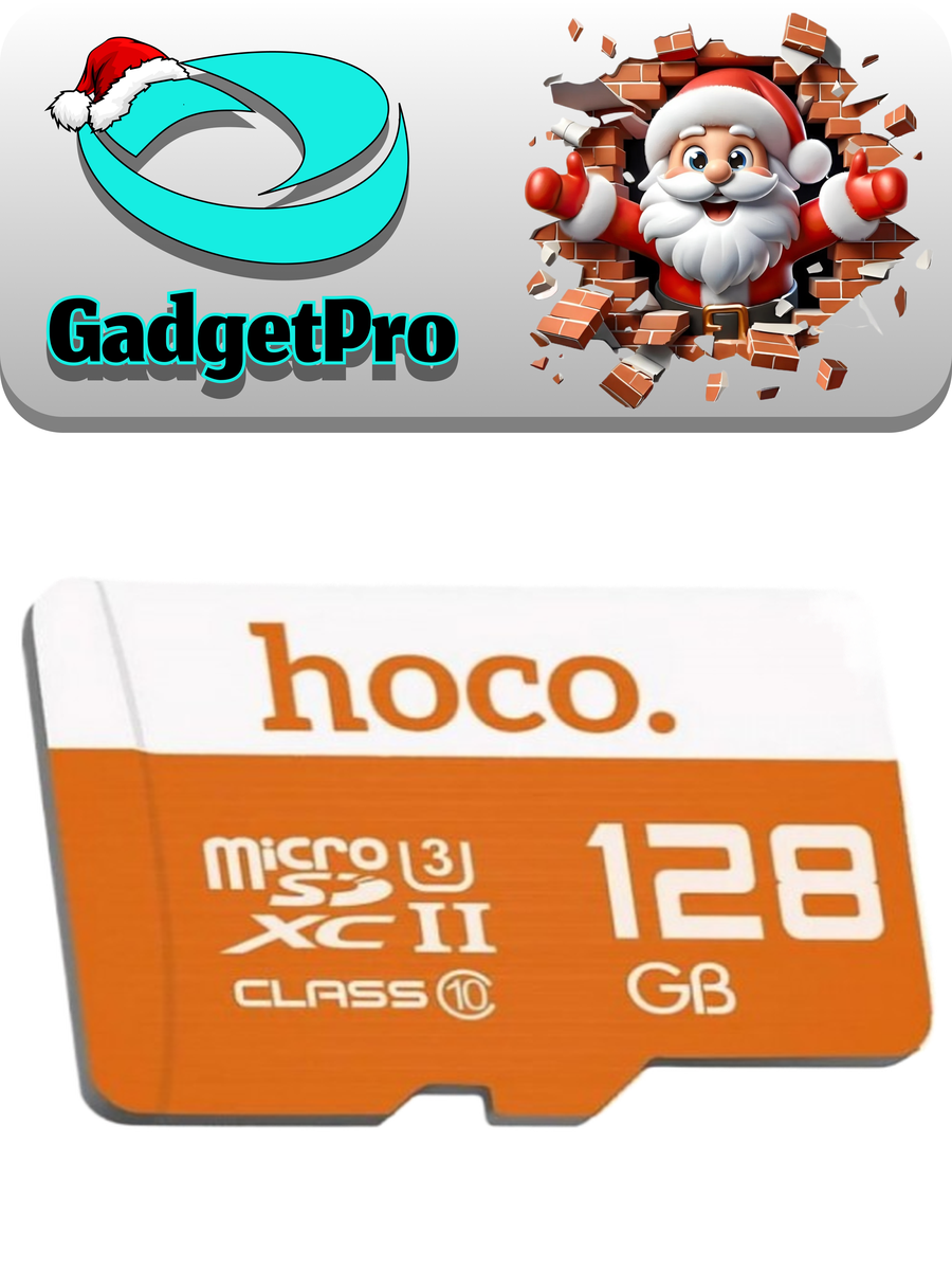 Карта памяти MicroSD Hoco TF Card Class 128ГБ, высокая скорость, универсальная