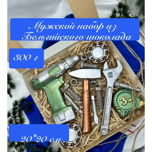 Шоколадный мужской подарок. Большой набор инструментов. Подарок на день рождения. 23 февраля.