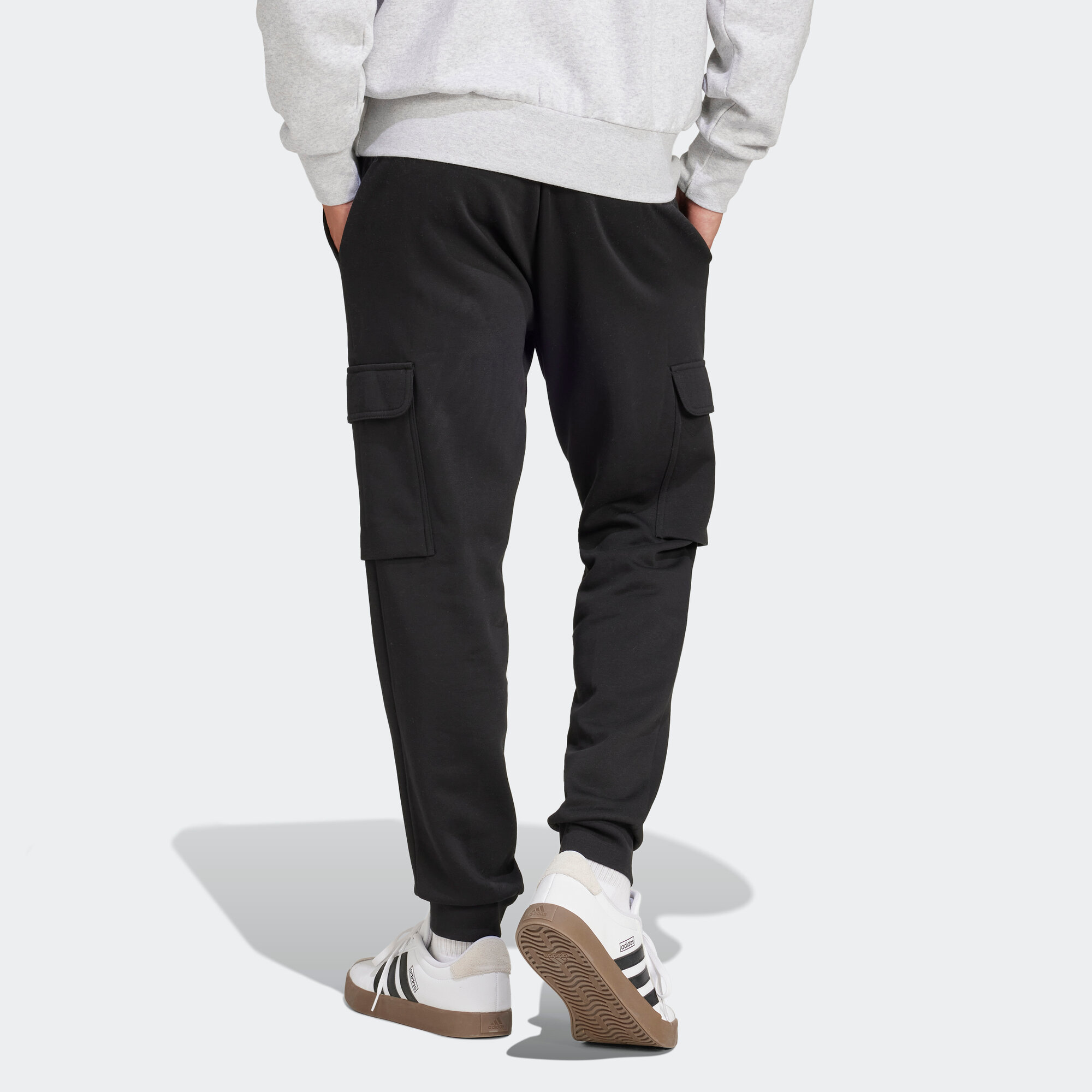 Брюки спортивные adidas Feelcozy, размер XXL INT, черный — фото 1