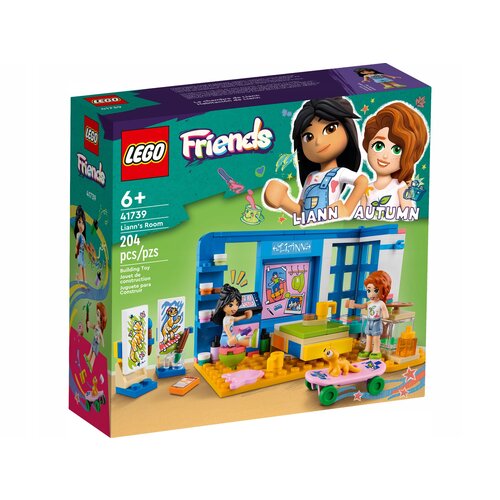 конструктор lego friends комната лиэнн 41739 204 детали Конструктор LEGO Friends 41739 Liann's Room, 204 дет.