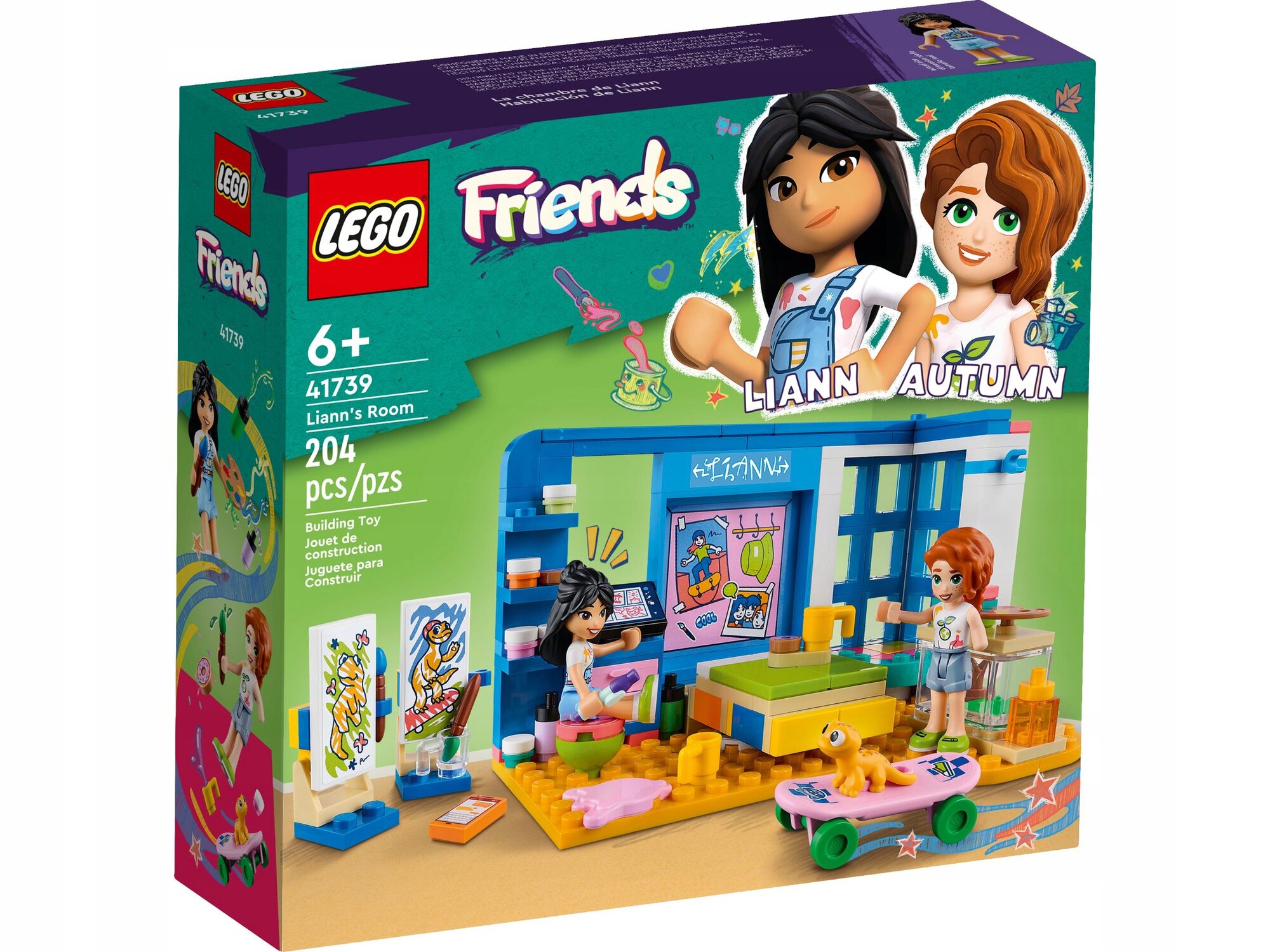 Конструктор LEGO Friends Комната Лиэнн 41739-L