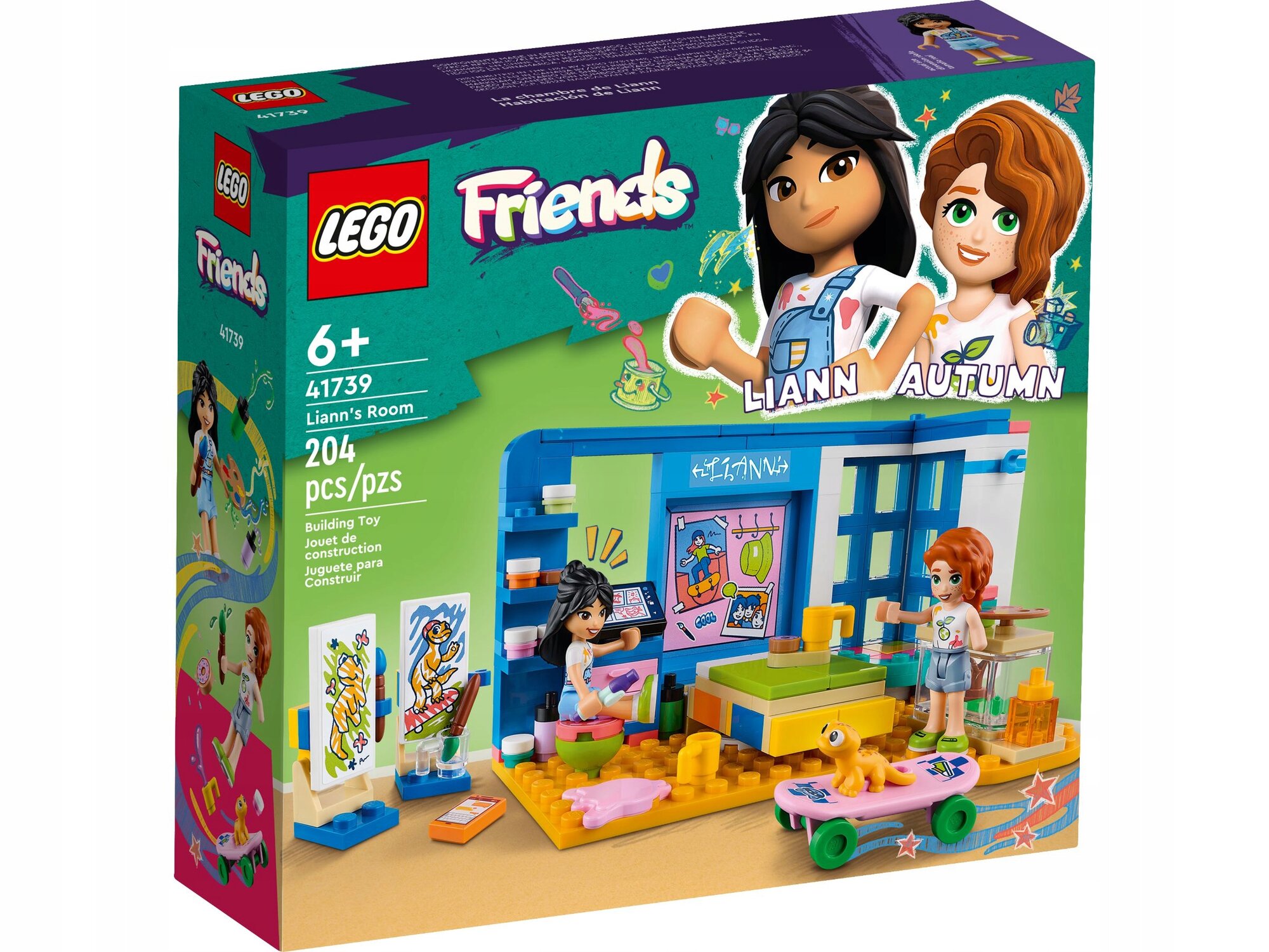 Конструктор LEGO Friends 41739 Liann's Room, 204 дет.