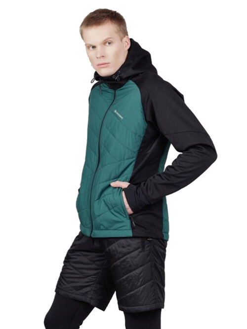 Куртка Nordski, размер XXL, черный, зеленый