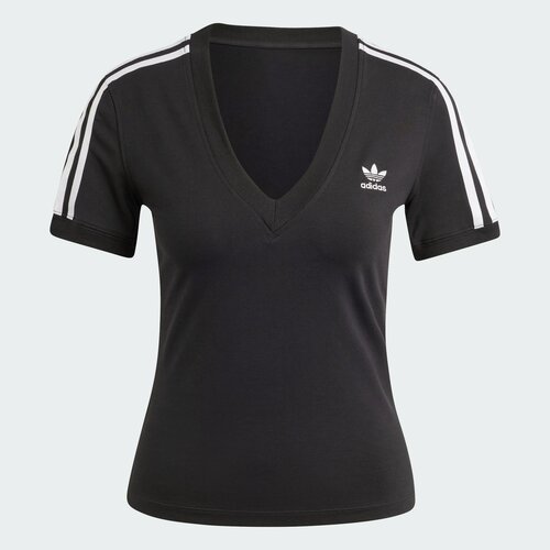 Футболка спортивная adidas Originals, размер M INT, черный, белый