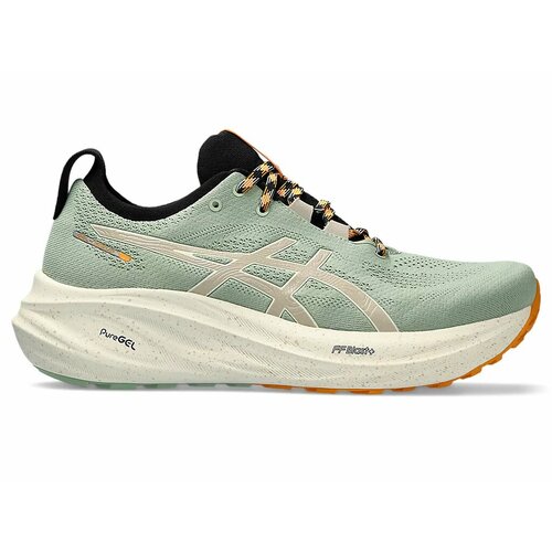 Кроссовки ASICS, размер 10,5 US, зеленый