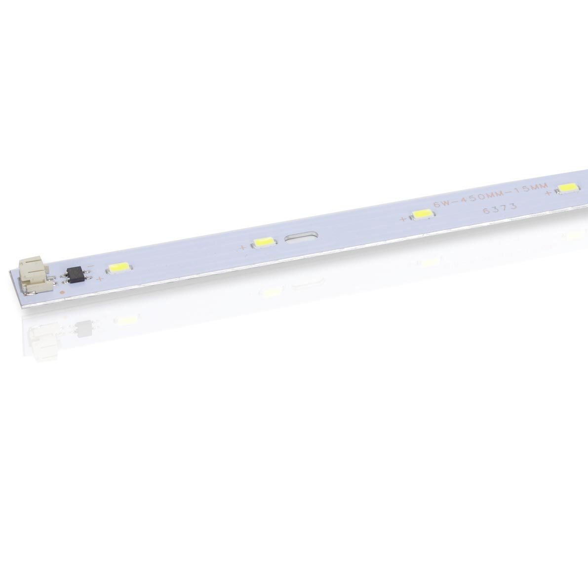 Светодиодная линейка 2835, 12 led, 220V, 6W, 450mm, D154, white