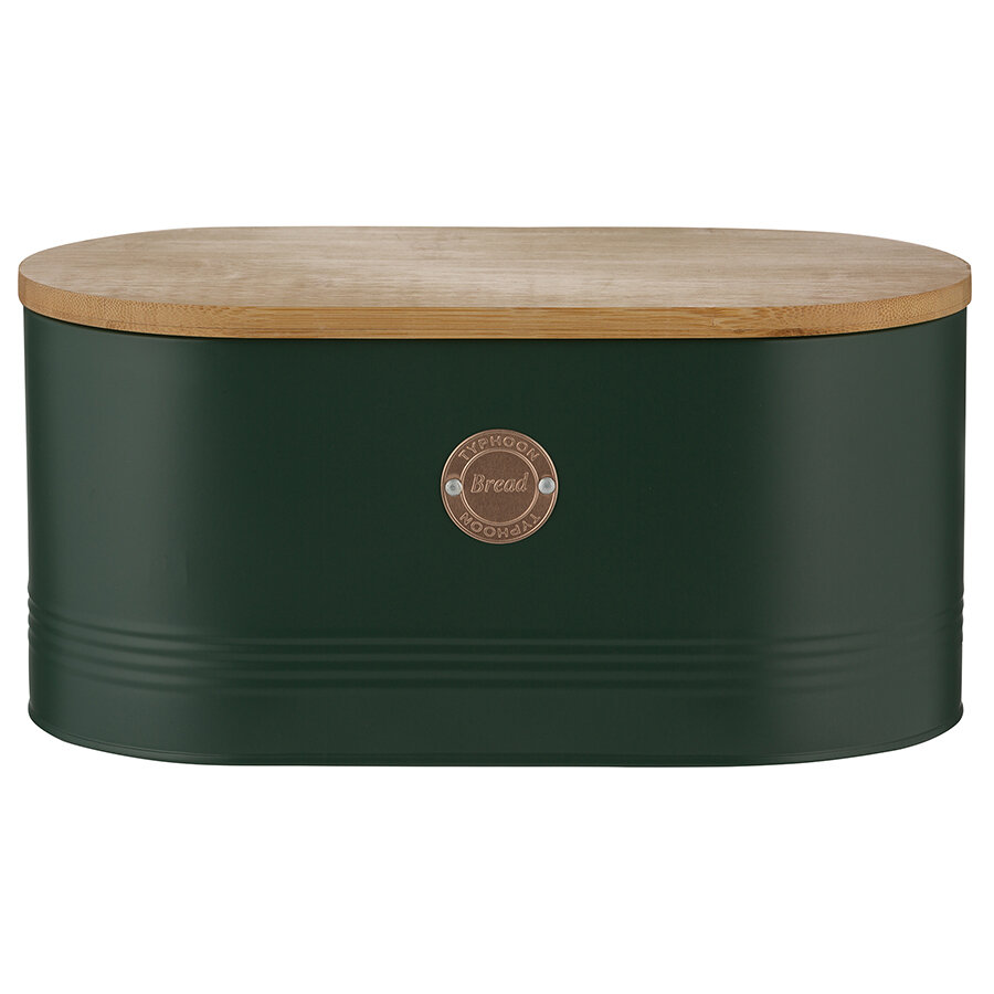Хлебница Living, 18х16х33,5 см, зеленая