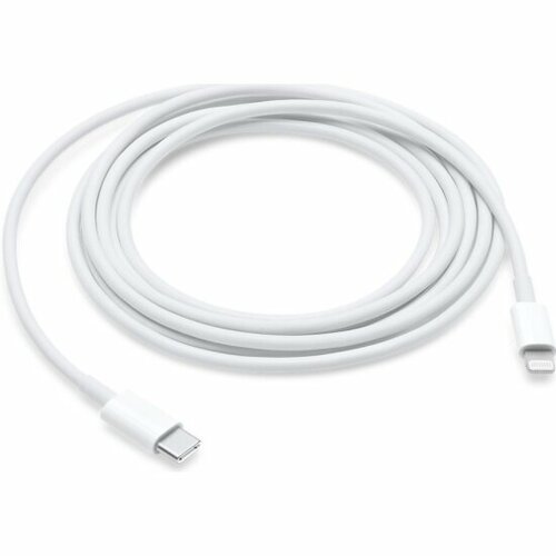 Кабель Apple (MQGH2ZM/A) USB-C - Lightning, 2м кабель apple lightning usb c 2 метра белый mqgh2zm a