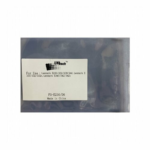 Чип к-жа Lexmark E230/232/240/330/332/340/342 (6K) (type J) UNItech(Apex)