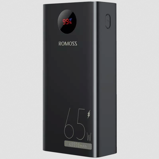 Внешний аккумулятор Romoss PEA40 Pro /40000 мАч/65вт Fast Charge/для ноутбука