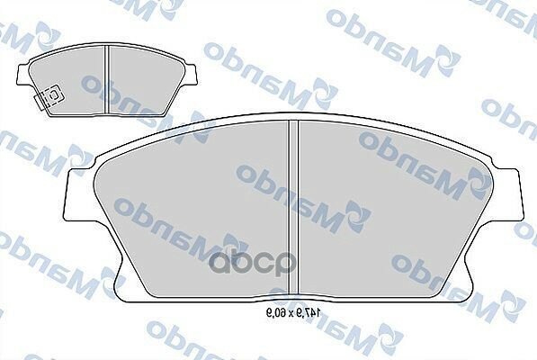 Колодки Тормозные Mando арт. MBF015334