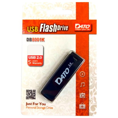 Флешка Dato DB8001 DB8001W08G 8Gb Черная