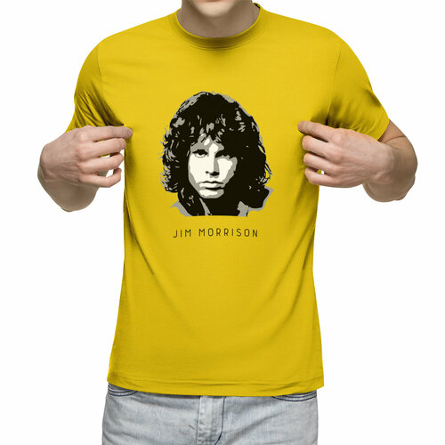 morrison j wilderness the lost writings of jim morrison Футболка Us Basic, размер S, желтый