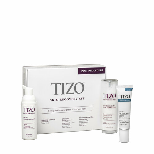 TIZO Набор для восстановления кожи лица после эстетических процедур Photoceutiсal Post-Procedure Skin Recovery Kit 29 мл/30 гр/ 29 мл