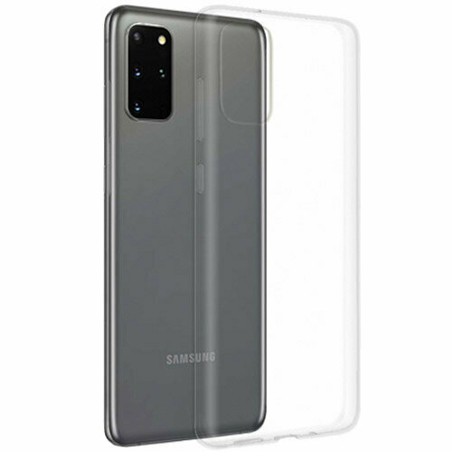 Силиконовый чехол для Samsung Galaxy S20+ G985 прозрачный 1.0 мм