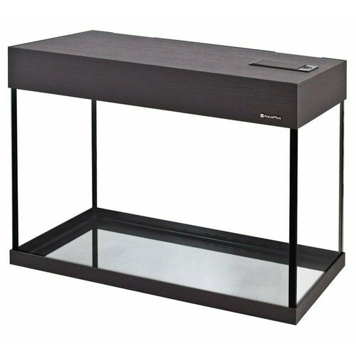 Аквариум Аква Плюс П72, 66 л. LED LUX LIGHT 60х30х46 см. /венге/ /прямоугольный/