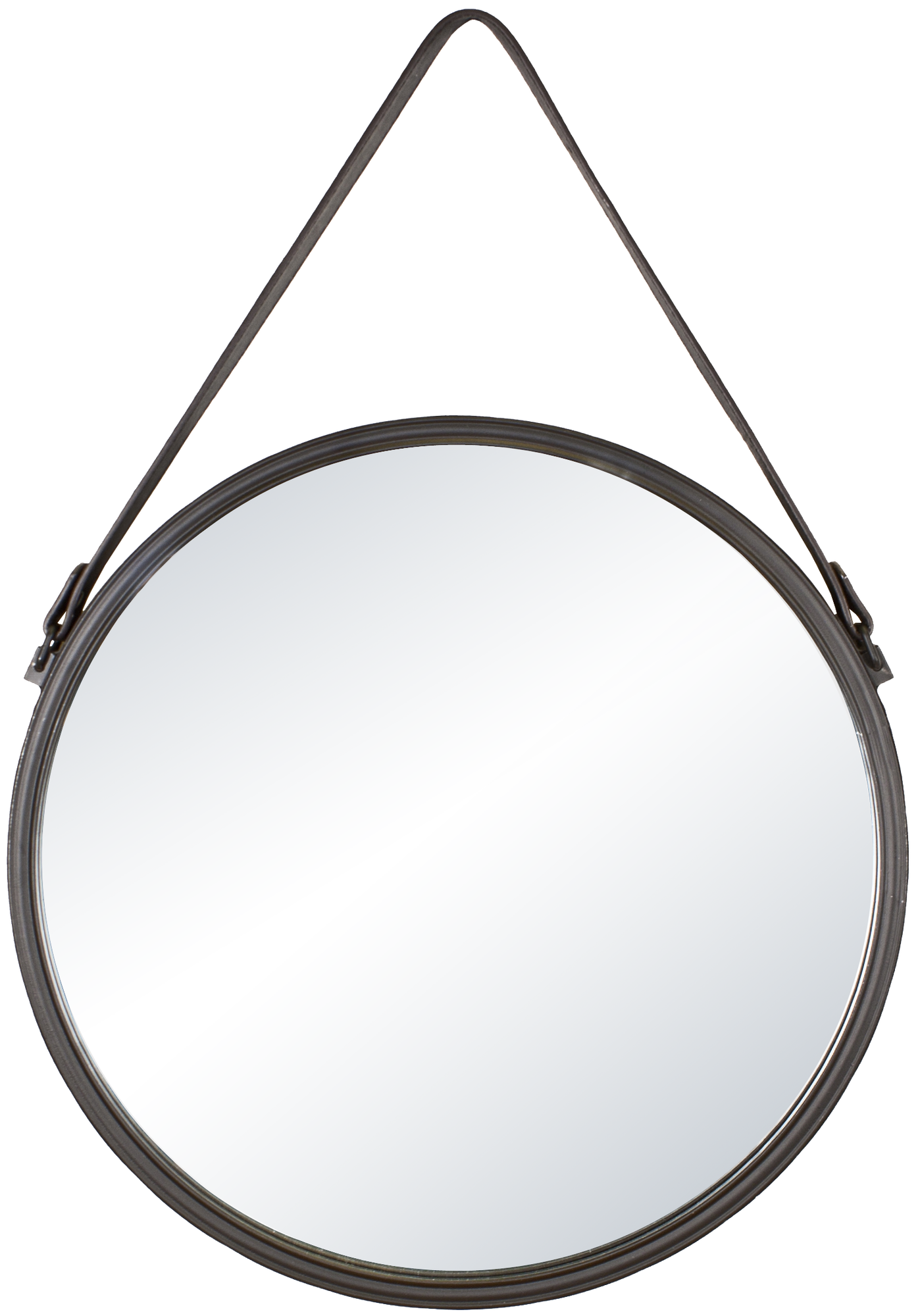 Зеркало декоративное Inspire Barbier, круг, 55 см, цвет чёрный - фотография № 1