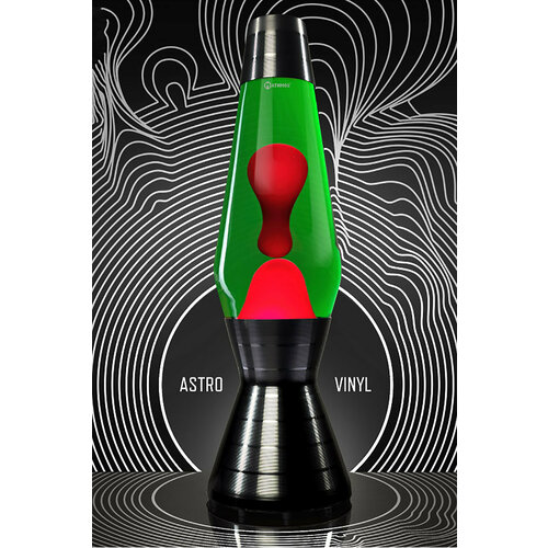 Лава-лампа Mathmos Astro Vinyl Красная/Зеленая