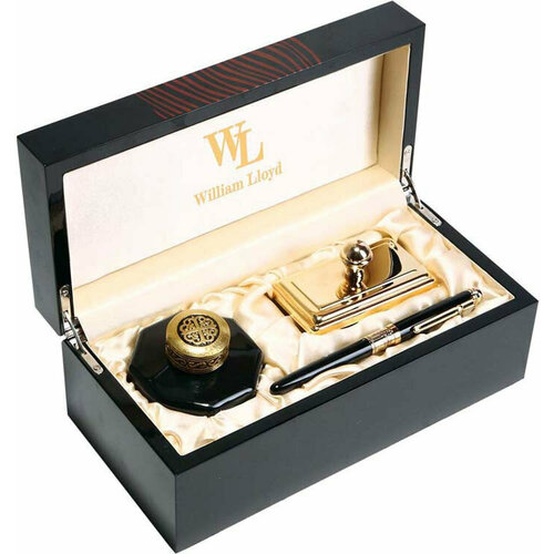 Набор William Lloyd ручка перьевая чернильница блоттер 10584₽