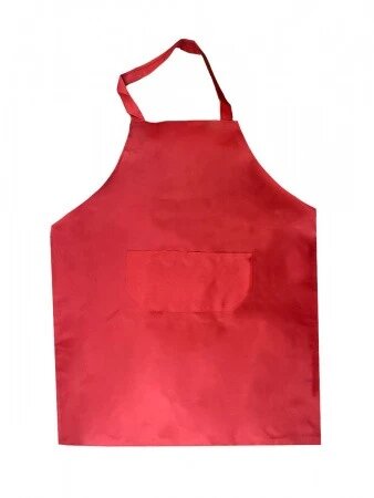 фото Фартук цветной красный