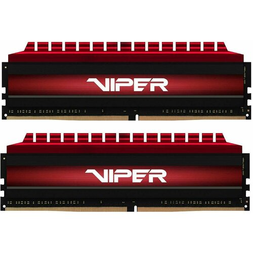 Оперативная память Patriot Viper 4 DDR4 - 2x 32GB 3200 МГц DIMM CL16 pv464g320c6k 2200000₽