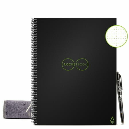 Rocketbook Ручка + блокнот Rocketbook Smart Reusable Notebook Dot Grid черный EVR-L-K-A