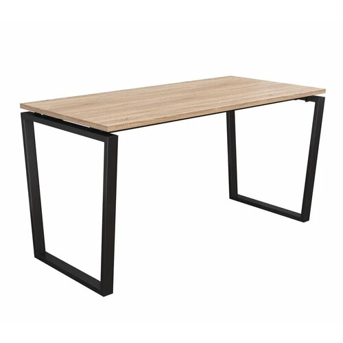 Стол компьютерный Олимп Юта 5509-01 Дуб СономаМеталл Черный 9766₽