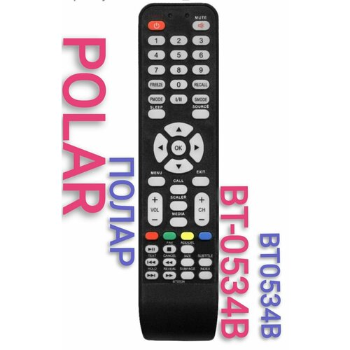 пульт irc 112f polar универсал пду для dvd телевизора полар 102ltv6004 38ltv4005 Пульт BT-0534B для POLAR/ полар телевизора