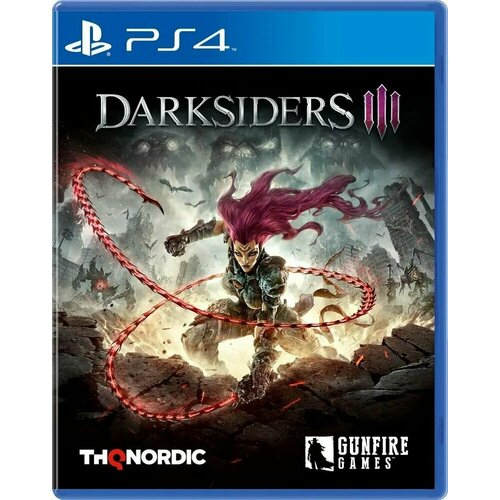 игра god of war iii обновленная версия playstation 5 playstation 4 русская версия русская обложка Игра Darksiders 3 (PlayStation 4, PlayStation 5, Русская версия)