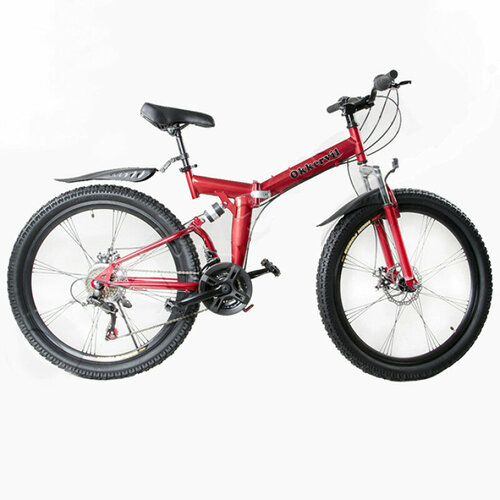 Велосипед складной горный Okkervil OK-14212S вишневый 2599900₽