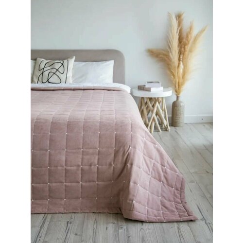 Покрывало на большую кровать стеганое 240х260 Канвас, Home Atelier