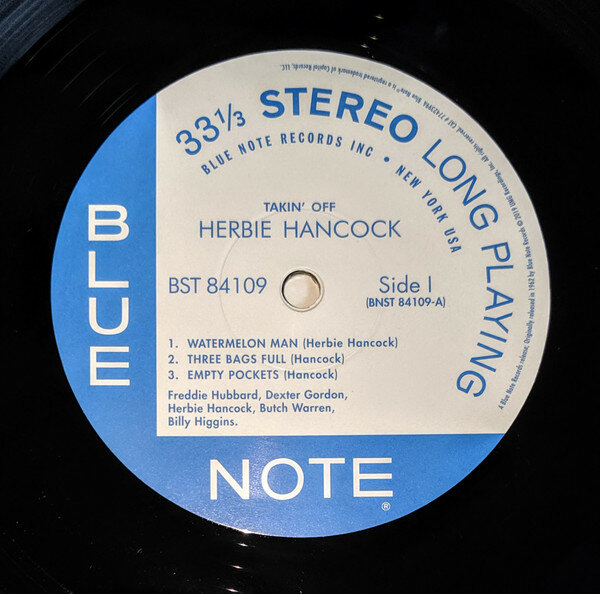 Виниловая пластинка Herbie Hancock, Takin' Off (0602577423994) Blue Note - фото №3