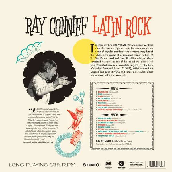 8436559468213, Виниловая пластинка Conniff, Ray, Latin Rock IAO - фото №2