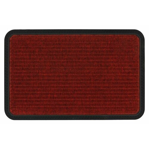 Коврик придверный Golze Border Star 50х80, красный 485-40-10