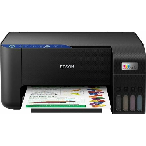 МФУ A4 Epson L3251 C11CJ67409/419 WiFi USB струйное черное