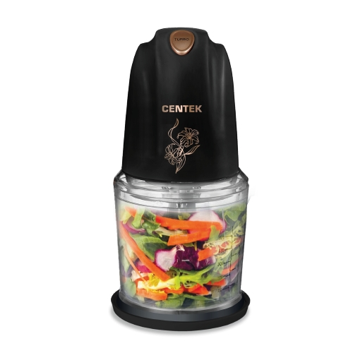 Чоппер Centek CT-1391 Black черн 350Вт стакан 500 мл насадка для сливок турбо импульсный режим 185700₽