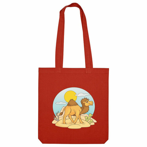 фото Сумка шоппер us basic, красный