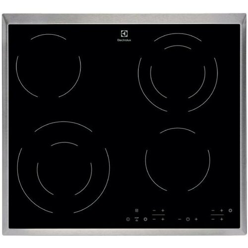 Варочная панель электрическая Electrolux EHF6342XOK черный 3212200₽